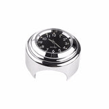 R66 1310 R66 Waterproof 7/8" 1" Chrome Motorcycle Handlebar Mount Quartz Clock Watch
