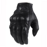 SKU R66 1134  R66 Perforated Leather Motorcycle Gloves  Cycling Motocross Glove Sixe XL