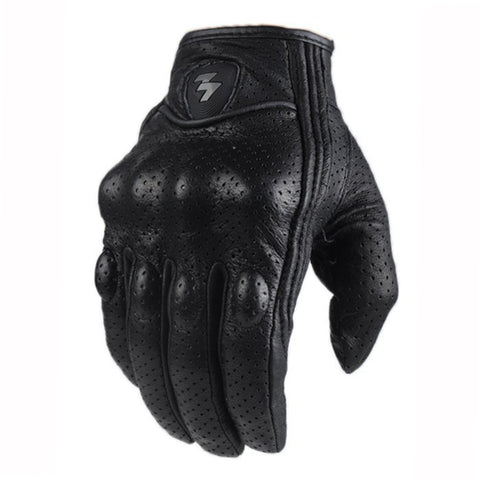SKU R66 1134  R66 Perforated Leather Motorcycle Gloves  Cycling Motocross Glove Sixe XL