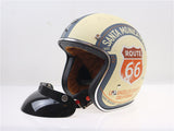 SKU R66 1217 R66 TORC  helmet With 3pin buckle and visor quality vintage helmet