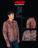 Route 66 Chocolate Leather Jacket Clearance Sale R66 1831-12