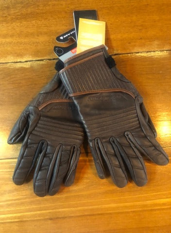 Route 66 Dark brown Gloves Size XL