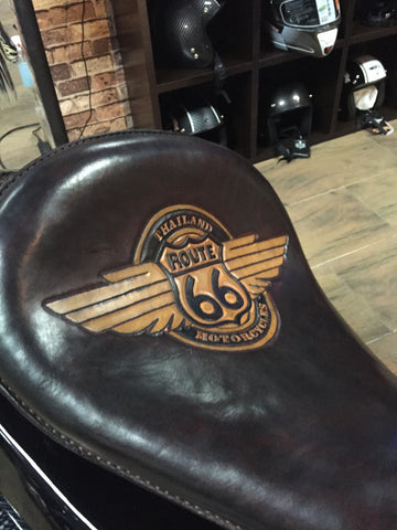 Traditional genuine Route 66 spring seat
